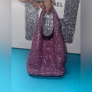 Giarite Pink Rhinestone Women's Bag